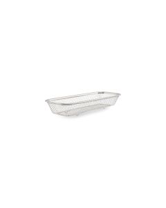 Drahtkorb 31x13xH5,5cm silber Serve