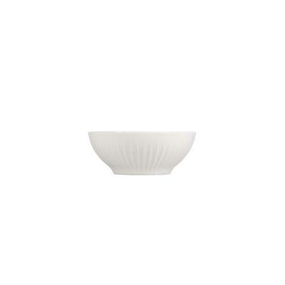 Bowl 18xH7cm white Solar