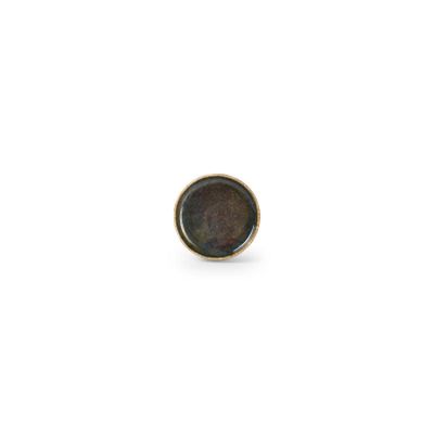 Plat bord 9xH2cm groen Pila