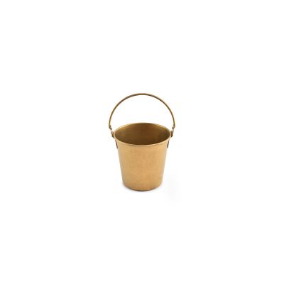 Serviereimer 10,5xH10,5cm antique gold Serve
