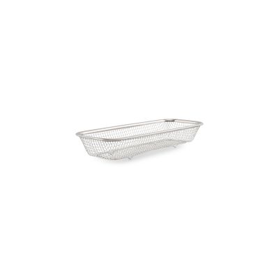 Drahtkorb 31x13xH5,5cm silber Serve