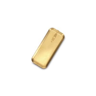 Rechnungstablett 22,5x10cm mit Clip antique gold Serve